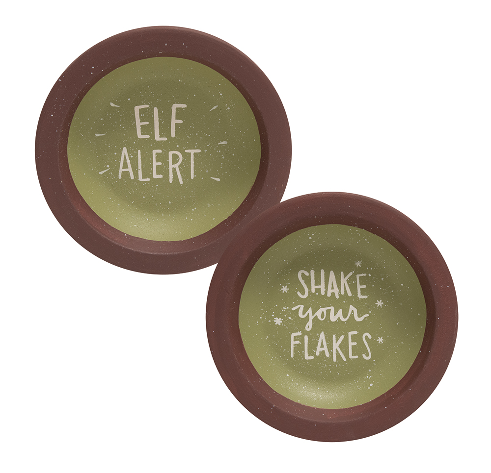 Shake Your Flakes Dish Cup, 2 Asstd. #35458