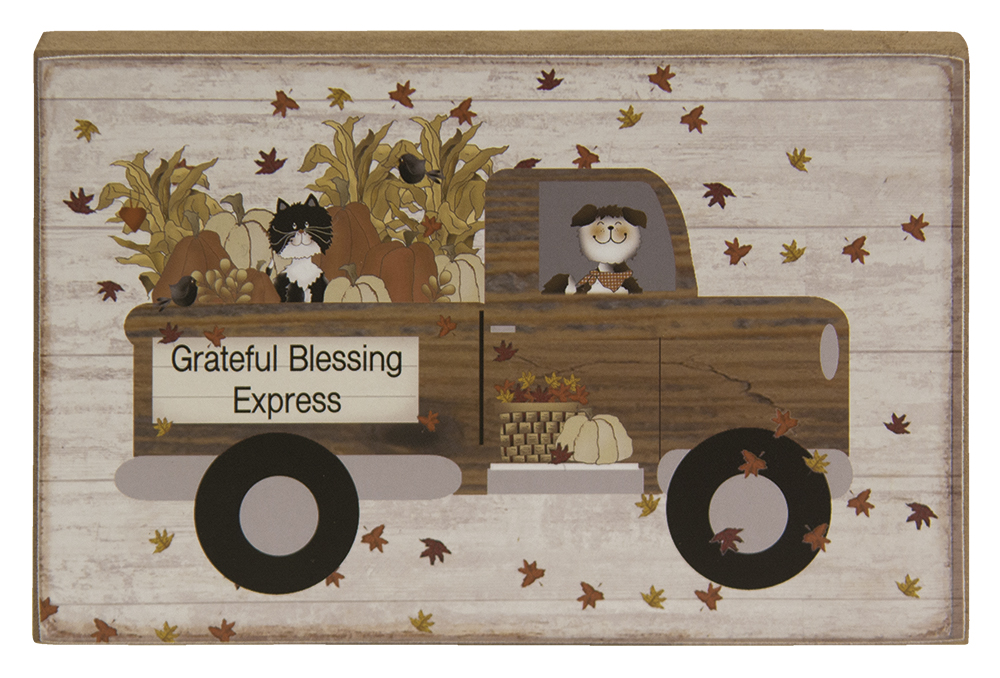 Grateful Blessing Express Truck Block #35564B