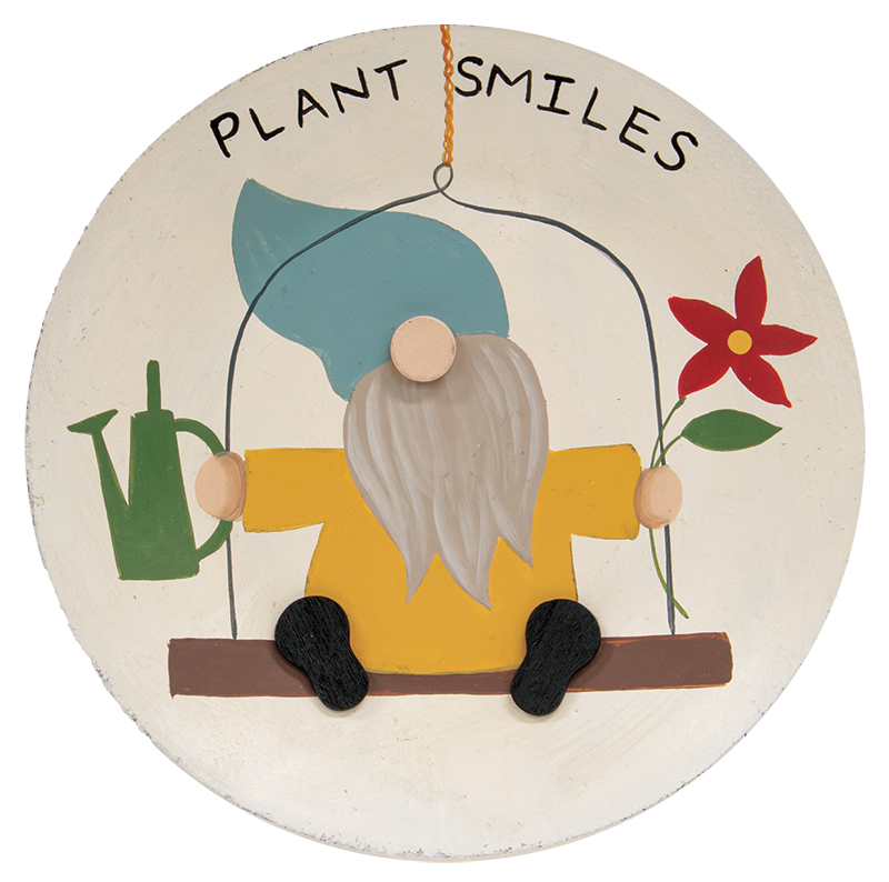 Gardening Gnome Plates, 3 Asstd. #35812