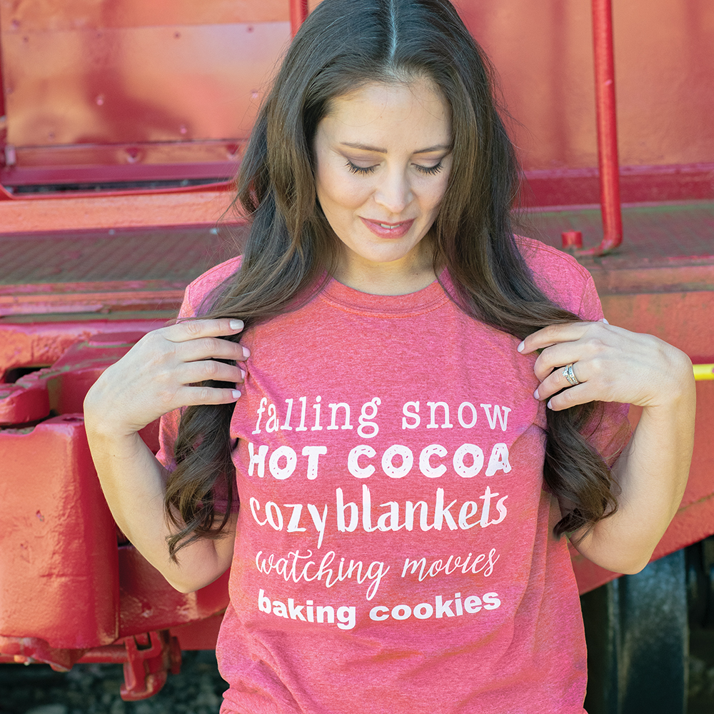 Falling Snow T-Shirt L78;