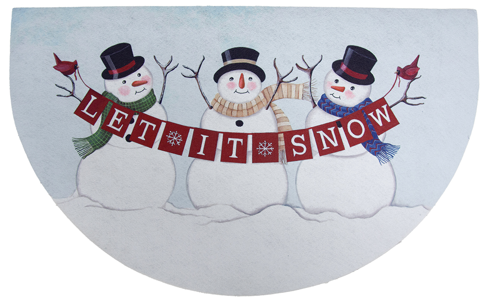 Let It Snow Welcome Mat #91104
