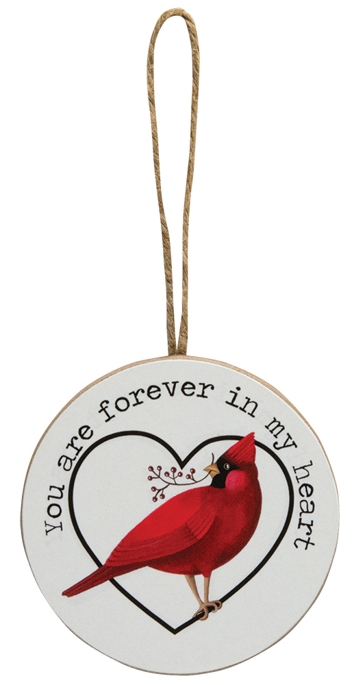 Heaven & Nature Sing Cardinal Ornament, 3 Asstd. #36188