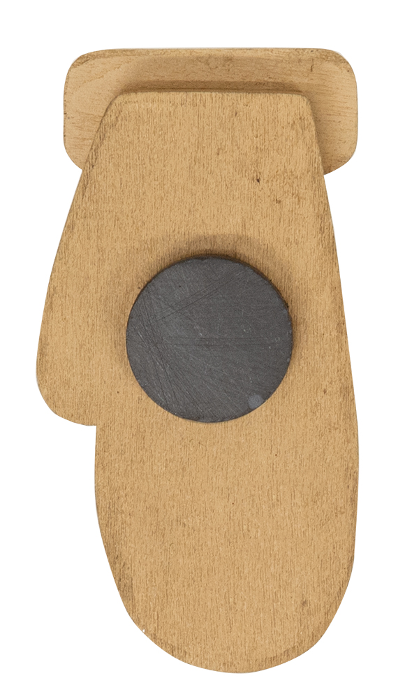 3/Set, Primitive Wooden Christmas Magnets #36756