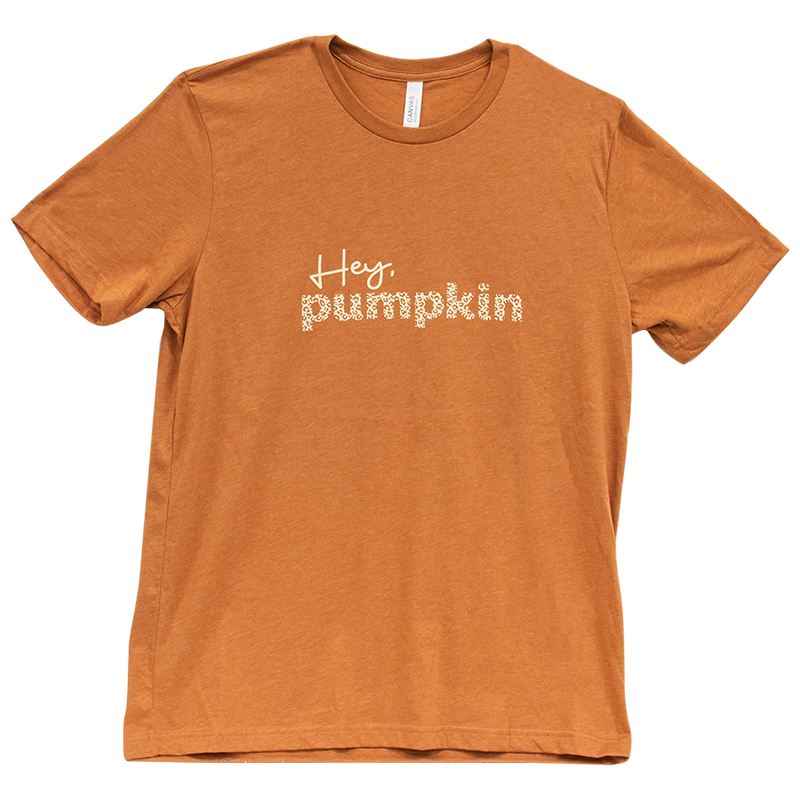 Hey Pumpkin T-Shirt, Heather Autumn L121