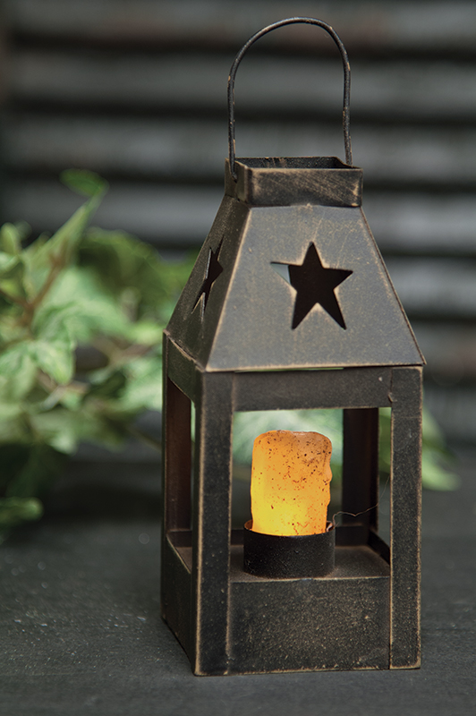 Miniature Lantern - Star - Timer #46323