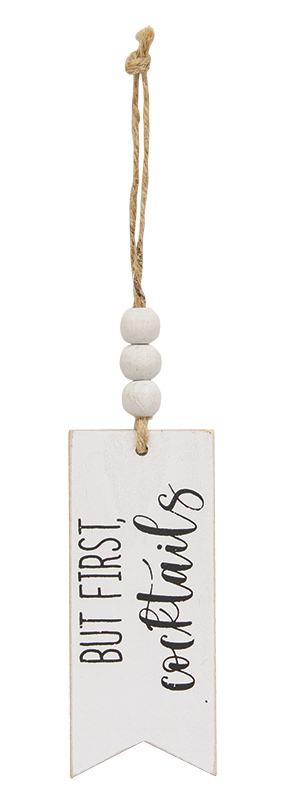 Beaded Script Wine Tag, 4 Asstd. 36866; Beaded Script Wine Tag, 4 Asstd. 36866;