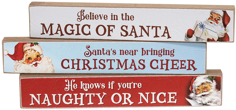 Vintage Santa Magic Mini Stick - 3 Asstd.