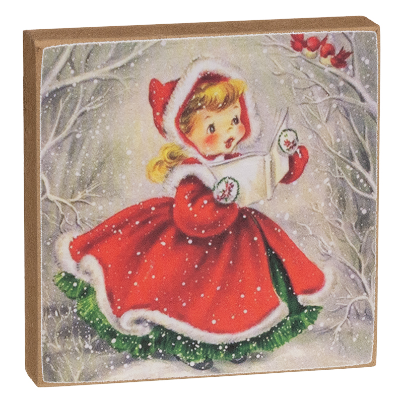 Vintage Wonderland 4" Square Block - 3 Asstd.