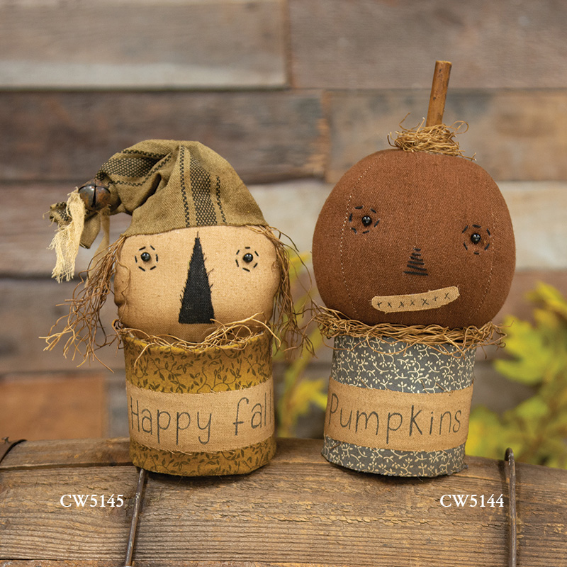 Happy Fall Scarecrow Can Sitter Happy Fall Scarecrow Can Sitter