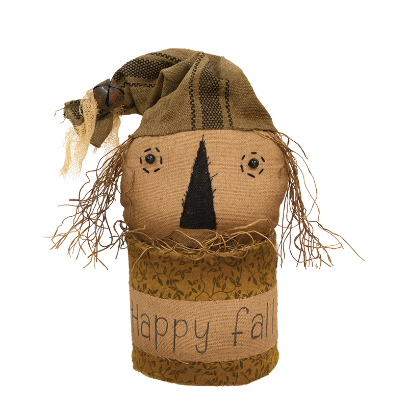 Happy Fall Scarecrow Can Sitter Happy Fall Scarecrow Can Sitter