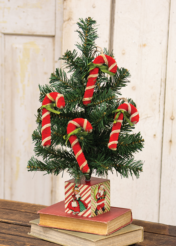 Vintage Friends Christmas Tree - 18.5"H