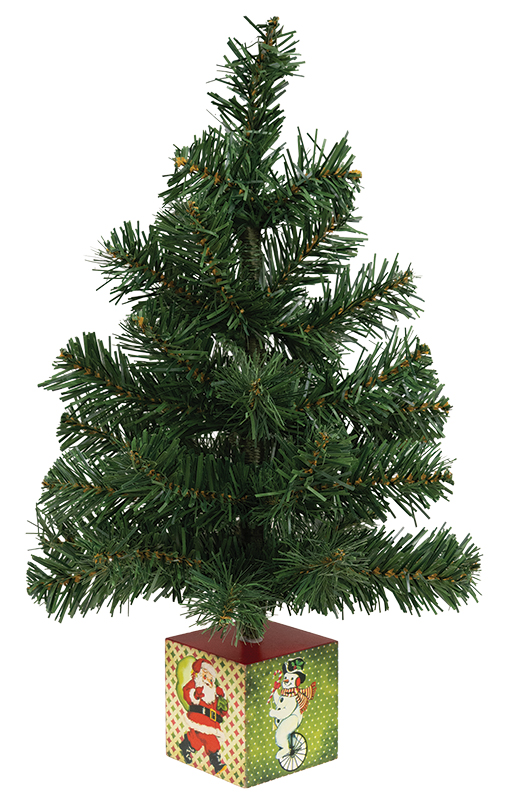 Vintage Friends Christmas Tree - 18.5"H