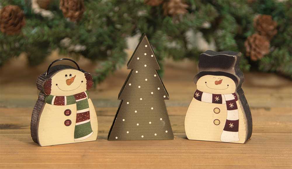 33816 Snowman/Tree Blocks