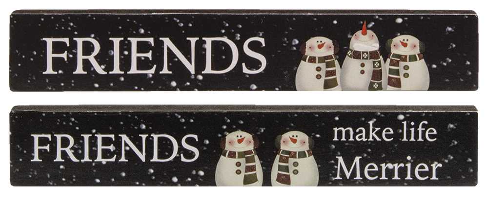 Friends Make Life Merrier Mini Sticks - 2 asst. - # 34541