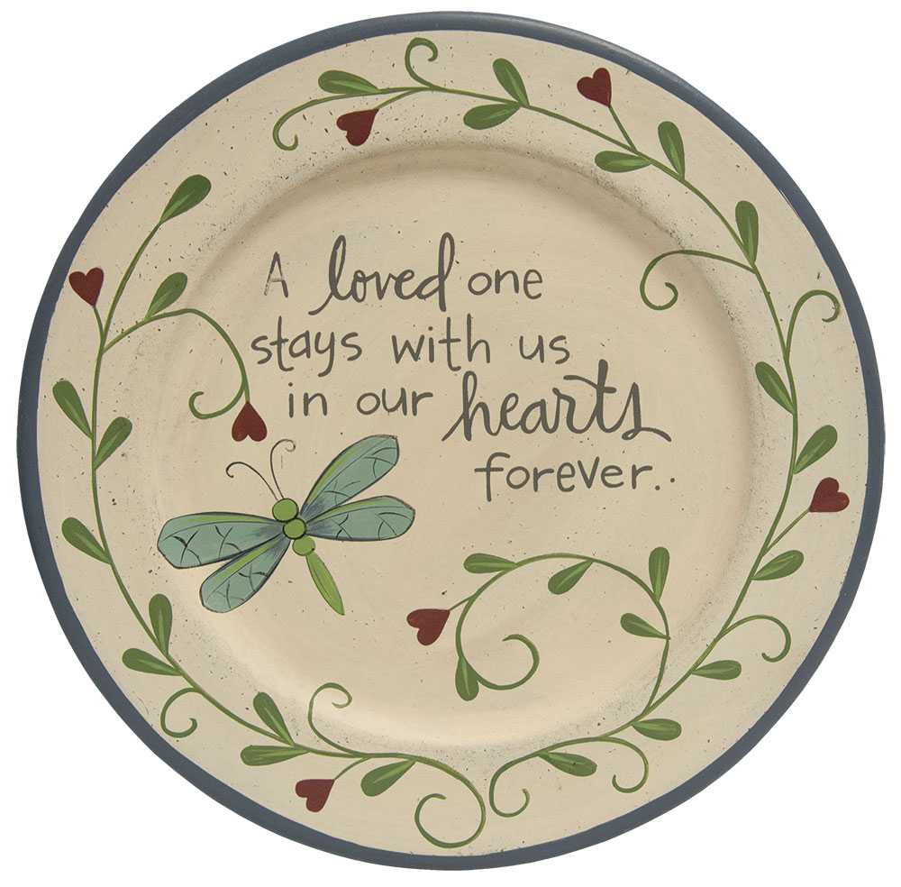 Loved One Dragonfly Plate - # 34618