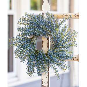 Bursting Astilbe Candle Ring, Sky Blue, 3” - FFG9464SB