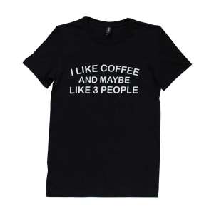 {[en]:I Like Coffee T-Shirt - Medium -