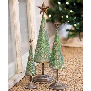 Rustic Metal Tree - 14.5" -;