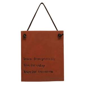 Live For Today Resin Sign