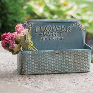 Flower Market Metal Basket 60317