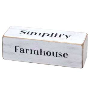 Farmhouse Four-sided Block - # 90557