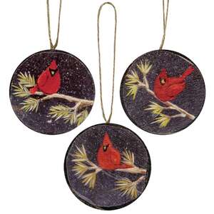 Cardinal Ornaments;