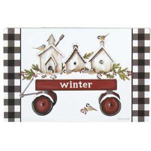 Winter Wagon Box Sign #35186
