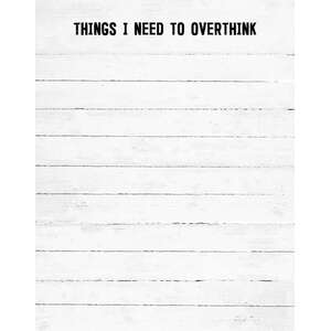 Overthink Notepad - # 50054