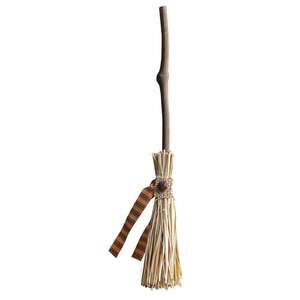 Straw Broom;