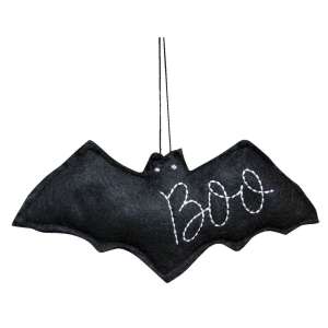 Felt Boo Bat Ornament #CS37868