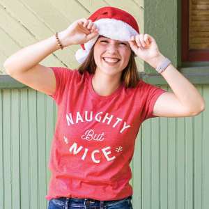 Naughty but Nice T-shirt - Small - L01