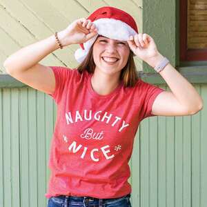 Naughty but Nice T-shirt - Small - L01;