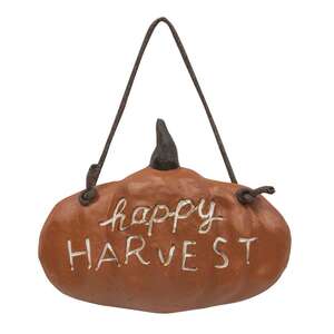 Happy Harvest Pumpkin Hanger #13160