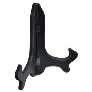 Wooden Plate Stand - Meduim - BLACK