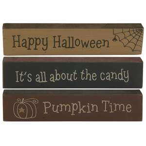 Happy Halloween Block, 3 asst.;