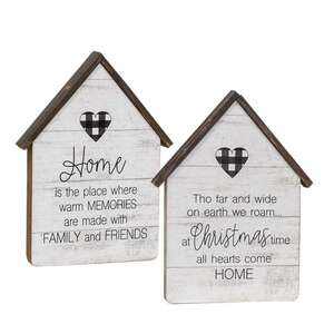 Home Buffalo Check Heart House 2/Asst;