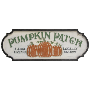 Pumpkin Patch Wooden Sign;