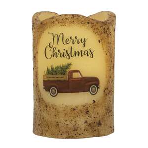 Merry Christmas Truck Timer Pillar #84842