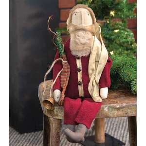 Primitive Santa Doll;