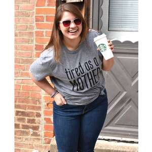 Tired As A Mother T-Shirt (XXL)