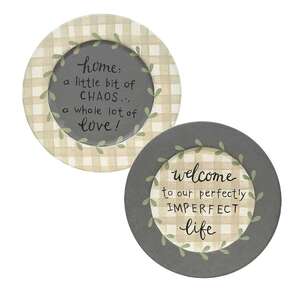 A Little Bit of Chaos Plate, 2 Asstd.