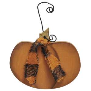 Short Pumpkin Ornament #35385