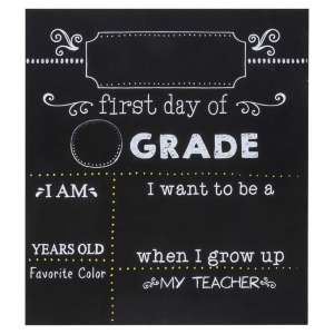 #35234, Gradeschool Milestones Chalkboard