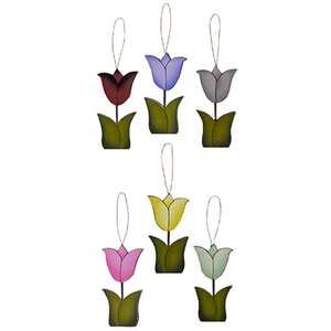 6/Set, Springy Tulip Ornaments #35305