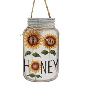 Bee My Honey Mason Jar Sign #35371