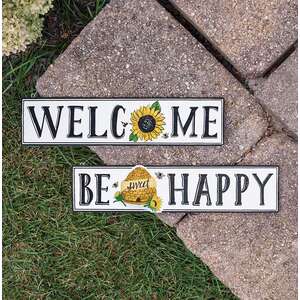 #60356 Be Happy Beehive Sign