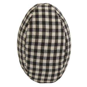 Black & White Gingham Egg