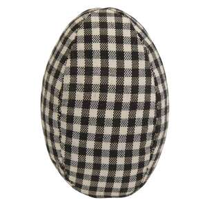 Black & White Gingham Egg #CS38001