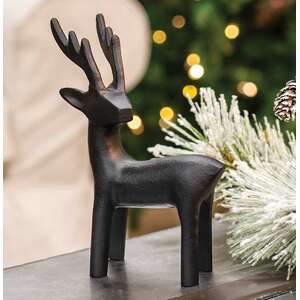 #14460 Cast Iron Standing Reindeer Figurine