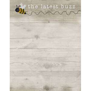 #50075, Latest Buzz Mini Notepad